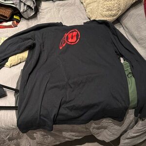 Large Utah longsleeve black shirt